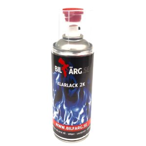 2K klarlack med härdare – högblankt skydd för bilens lack.